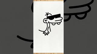 WIE ZEICHNET MAN MANNY HEFFLEY  Gregs Tagebuch  Schritt für Schritt Simpel und Einfach [upl. by Euqram]