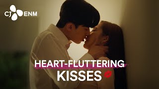 The Best HeartFluttering Kisses in KDramas  CJ ENM [upl. by Juster]