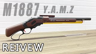 YAMZ Winchester M1887 Lever Action Shell Ejecting Nerf Blaster [upl. by Yrogreg252]