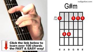 Gm Minor  How To Play Important Guitar Chords [upl. by Pickett]