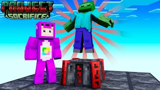 Minecraft Project Sacrifice  SACRIFICIOS INFINITOS con MOBS  7 [upl. by Major]