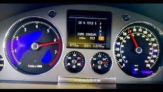 VW PHAETON W12 0110 acceleration [upl. by Razec890]