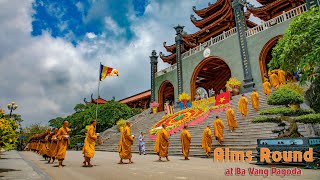 The Alms Round Of True Buddha’s Disciples  Vietnam [upl. by Eeralih336]