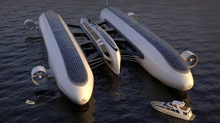 Lazzarini Luxury Superyacht That Can Fly [upl. by Also826]