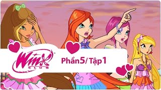 CÔNG CHÚA PHÉP THUẬT WINX  PHẦN 5 TẬP 01 [upl. by Oznarol]