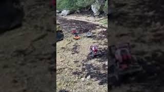 les 4 crawler sur la plage TRX6 Sendero FTX et Phoenix [upl. by Tilden882]