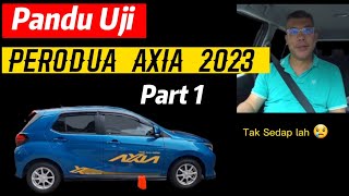 Pandu Uji Perodua Axia 2023 lawan Myvi 2022 [upl. by Betteanne379]