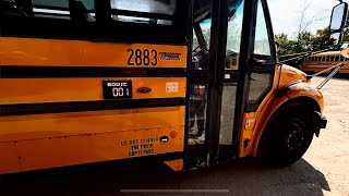 SCHOOL BUS CDL PRETRIP INSPECTION  Right Side [upl. by Anitsugua]