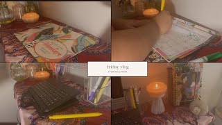 VLOG Friday Plan With Me  Mini Chitchats A Boring Vlog [upl. by Esinwahs522]