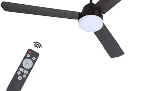 Sansui Bldc Urja With Led Light amp Remote 5 Star 1200 Mm 3 Blade Ceiling Fan [upl. by Aser363]