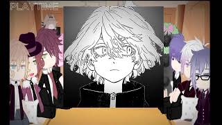 Diabolik lovers react to Yui as Senju [upl. by Yhtnomit]