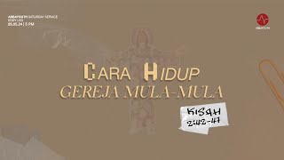 25 Mei 2024  quotCara Hidup Gereja Mulamulaquot  Eddy Leo  AbbaYouth Industri [upl. by Mara23]