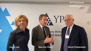 YPO presents YPO in Davos with David Rubenstein and Irina Liner [upl. by Zalucki]