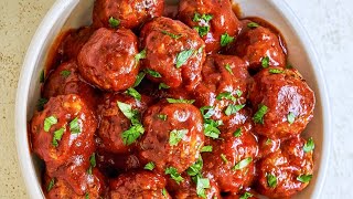 Its the BEST Ive ever eaten A simple meatball recipe Cook at Home [upl. by Anirroc513]