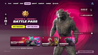 Fortnite Chapter 6 Season 1 Battle Pass Tier 1  100 [upl. by Casilde142]