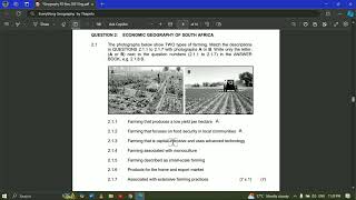 Geography Paper 2 Economic geography exam tips questions review [upl. by Jacoby]