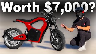 Cheap 80mph Electric Motorcycle  2023 Sondors METACYCLE [upl. by Iras]