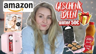 ENDLICH 102 GESCHENKIDEEN unter 50€ für WEIHNACHTEN Für Eltern Oma Opa Geschwister amp Freund 😍🎁 [upl. by Ilise]