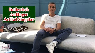 Italienisch lernen Video 07 Teil 1  Italienisch Artikel lernen  bestimmte Artikel Singular [upl. by Yeltsew107]