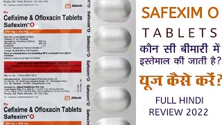 Safexim O Tablet Kis Bimari Mein Kaam Aati Hai  Safexim O Tablet Uses In Hindi  Reviews Adda [upl. by Dahij496]