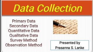 Data CollectionResearch Methodology Primary DataSecondary Data Survey Method UGC NET SET PhD [upl. by Durno]