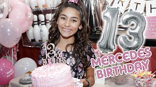 Mercedes Lomelino 13th Birthday Party Vlog  GEM Sisters [upl. by Rekab808]