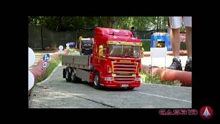 Rc Truck Versilia 2012 Tamiya trucks Convoy [upl. by Adebayo]