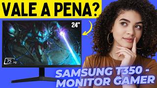 Samsung T350  Monitor Gamer de Alta Performance  Vale a Pena Confira [upl. by Airol663]