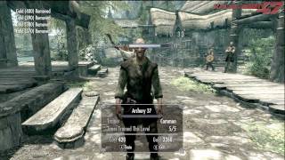 Skyrim Infinite Archery Glitch HD [upl. by Assilanna]