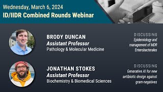 IIDR Rounds March 2024 The future of antibiotics for gramnegative infections [upl. by Balduin]