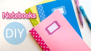 DIY crafts NOTEBOOKS Back to school  Innova Crafts [upl. by Fonseca453]