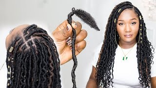 😱GAME CHANGER The crochet FAUX LOCS you never knew you needed Freetress Braids  Hipsta loc [upl. by Cobbie111]