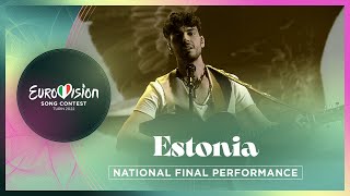 STEFAN  Hope  Estonia 🇪🇪  National Final Performance  Eurovision 2022 [upl. by Atiner987]