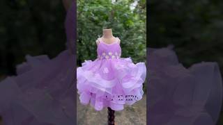 baby frock cutting and stitchingdress fashion sewing [upl. by Mathia]