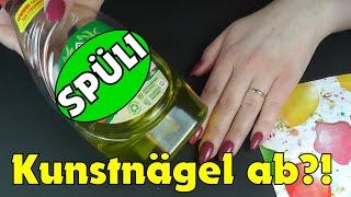 Ich teste EURE Methoden zum künstliche Nägel entfernen [upl. by Daley795]