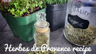 Make your own Herbes de Provence [upl. by Ingmar]