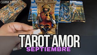 LIBRA ♎ TAROT AMOR SEPTIEMBRE 👑⚔️ LLEGO TU EMPERADOR ⚔️👑 [upl. by Kirkpatrick]