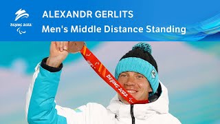 🇰🇿 Kazakhstans Alexandr Gerlits Wins Bronze in Para Biathlon  Beijing 2022 Winter Paralympics [upl. by Grosmark]