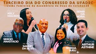 TERCEIRO DIA DO CONGRESSO DA UFADEC 2024  ADCOL [upl. by Norvall127]