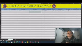 RUBRICA TELEFONICA COMPLETA PER EXCEL La rubrica intelligente Regalo per gli iscritti [upl. by Cung]