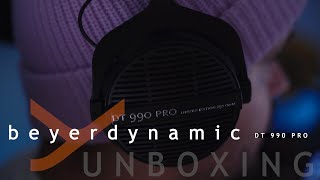 Beyerdynamic DT 990 Pro Black Limited Edition  ASMR UNBOXING [upl. by Malan]