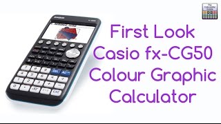 First Look  New Casio FXCG50 Colour Graphic Calculator  Key features amp Modes Graphing CG50 [upl. by Casilda]