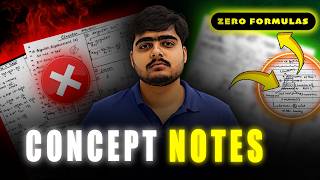 Make  CONCEPT NOTES  To Dominate Physics Numericals JEE 2025  NEET  ADVANCED 2025 [upl. by Ellimaj458]