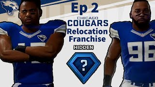 Madden 22 Chicago Cougars Relocation Franchise  Ep 2  UNBELIEVABLE 1st DRAFT IN Franchise HISTORY [upl. by Isacco573]