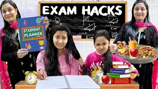 STUDY HACKS  Score Better Result in EXAMS 👨🏽‍🎓  Cute Sisters [upl. by Elisabet]