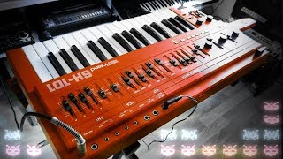 Roland SH101 Analog Synthesizer 1981 XOX amp O [upl. by Acinimod]