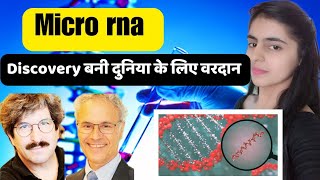 micro rna discovery in medicine [upl. by Haleelahk]