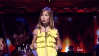 Jackie Evancho On The View June 14 2011 All I Ask Of You 1080i [upl. by Jehiah]