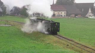 HD Es dampft wieder auf der UeBB1 Oktober 2011 [upl. by Dracir275]