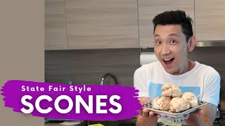 Easy FISHER State Fair SCONES Recipe [upl. by Damalus54]